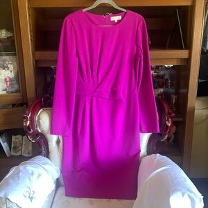 Beautiful dress burgundy color